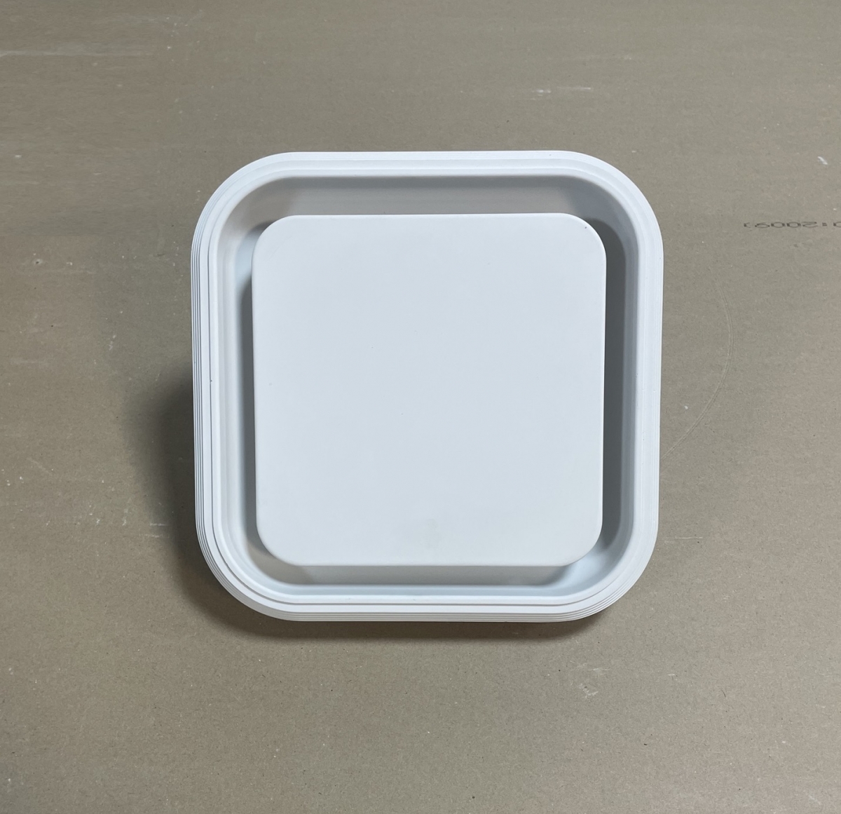 Диффузор под покраску скрытого монтажа SECRET SOFT FRAME D200мм